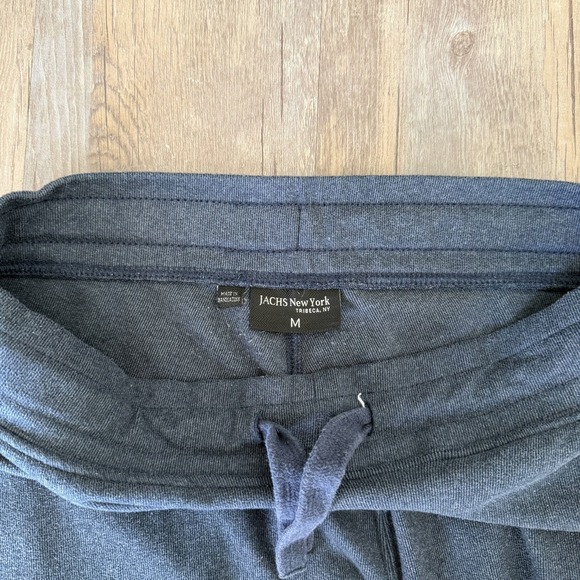 JACHS New York Jogger Pants Men Medium Blue Tapered Leg Drawstring Everyday Wear - Picture 3 of 9